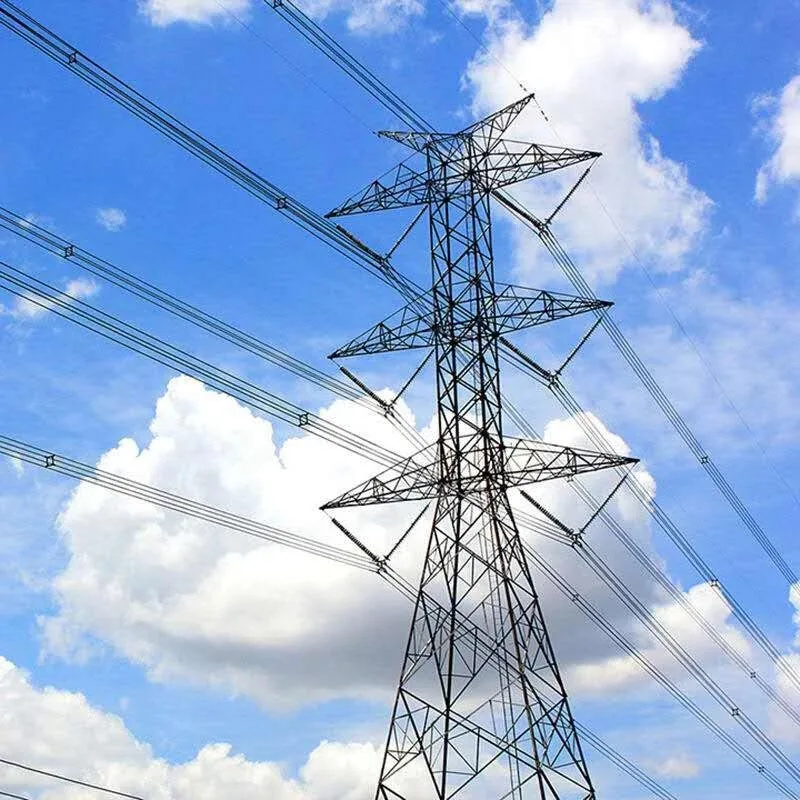 Pozinkovaná úhlová ocelová převodová věž 132 kV