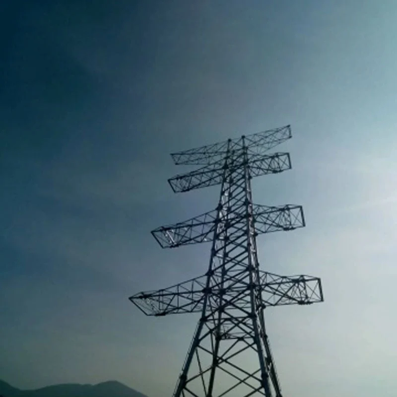 220kV dvouokruhová příhradová ocelová věž
