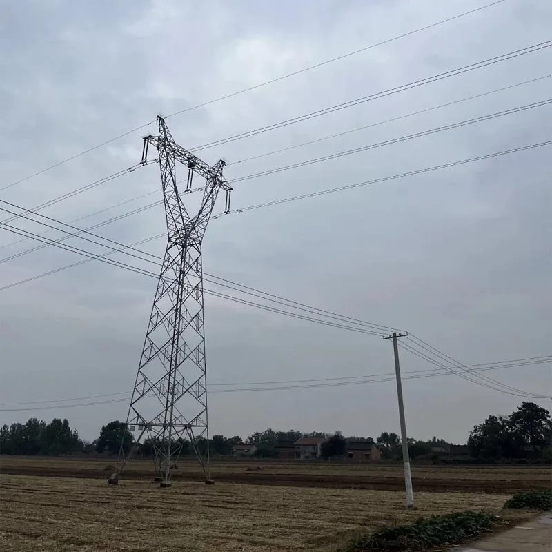 Vysokonapěťová úhlová ocelová transpoziční věž